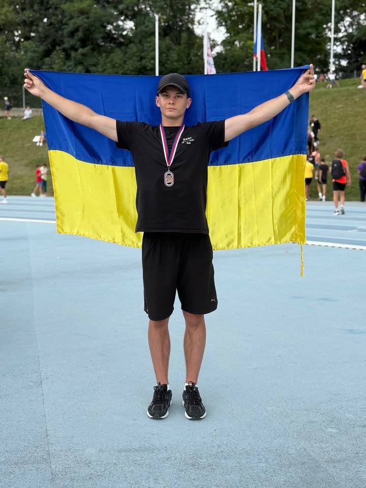 Буденко Євген став бронзовим призером European Kids Athletics Games (29–31.08.2025, м. Брно, Чехія)