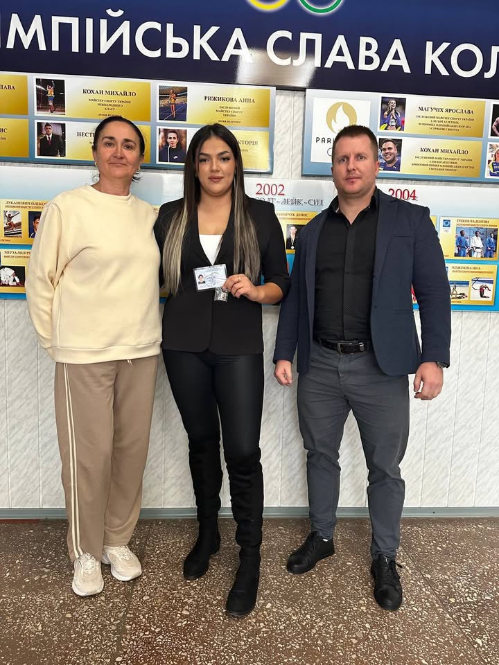 Вітаємо Карину АВРАМЕНКО, студентку 3 курсу, яка отримала звання Майстра спорту України з легкої атлетики!