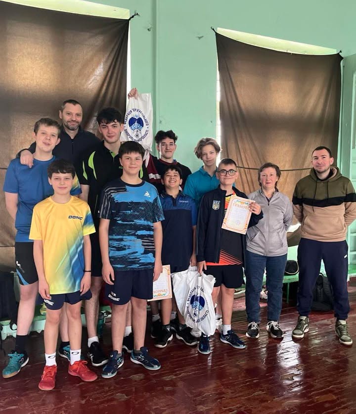 31 січня вперше в історії, у Дніпрі пройшов Турнір найсильніших юніорів 2007 р.н. і молодших з тенісу настільного.